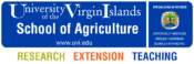 University of the Virgin Islands Department of Agriculture logo